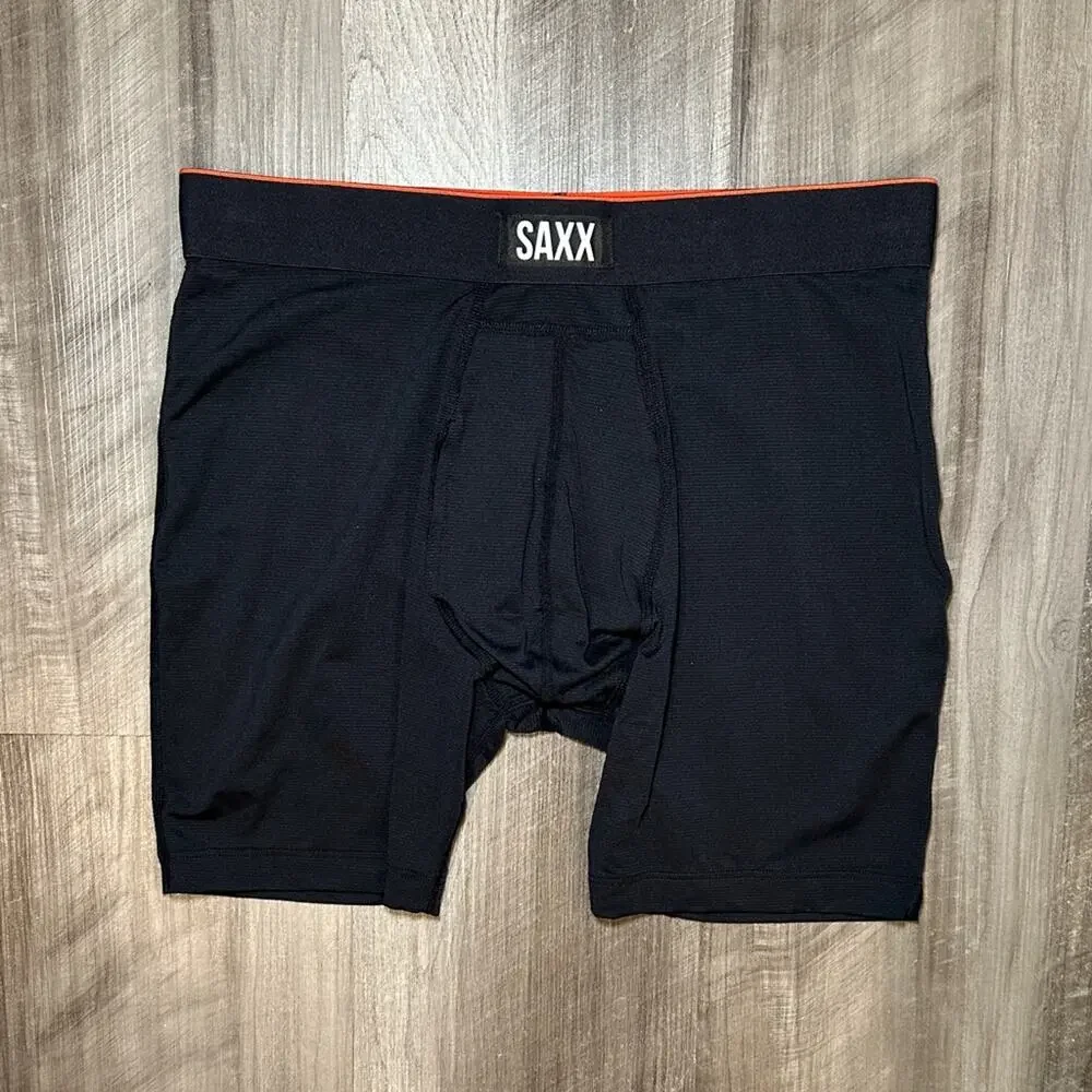 Saxx Multi-Sport Mesh Ballpark Pouch Pro Stop Drop Texh Boxer Brief (NWOT) - M